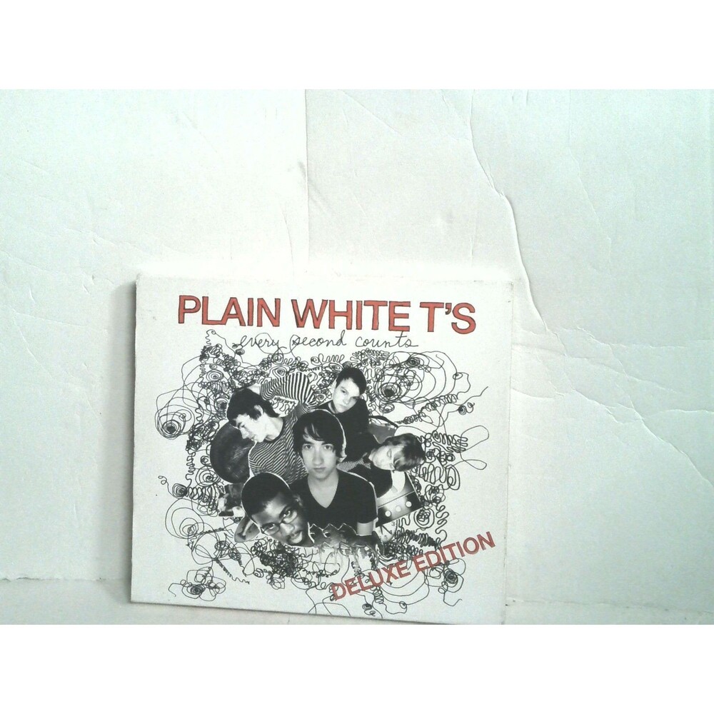 Plain White T's Every Second Counts Deluxe Edition CD/DVD 2007 Hollywood Slip
